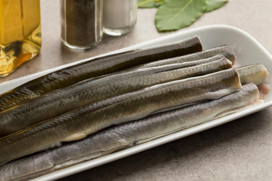 Raw Eel